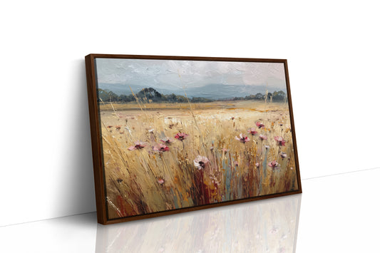 Wild Cosmos Dance Through Golden Fields