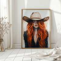 Cowgirl Ember – Rustic Elegance in Red