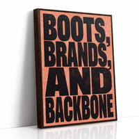 Boots, Brands, and Backbone