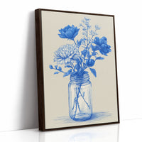 Blue Peonies Paint Their Stories