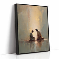 Divine Light Illuminates Sacred Moment