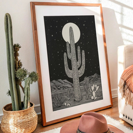 Beneath The Desert's Silent Gaze