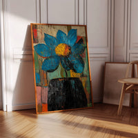 Blue Petals Paint Their Story