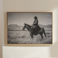 Prairie Dawn Rides Speckled Grace