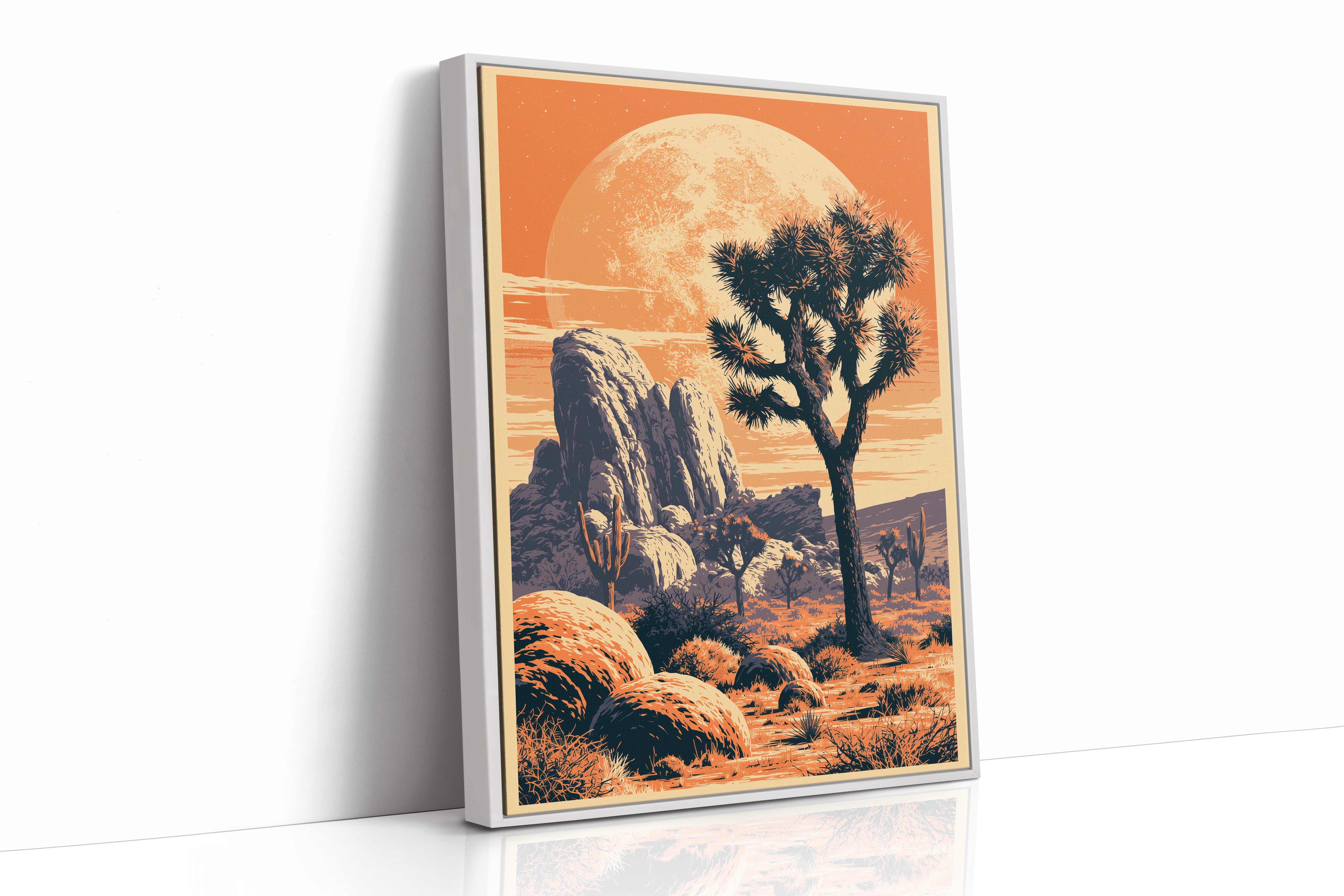Joshua Tree at Moonrise