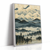 Blue Ridge in Marquetry