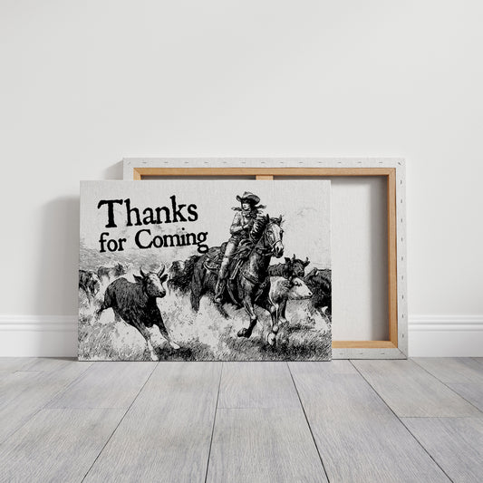 Cattle Drive's Bold Welcome