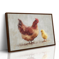 Mother Hen Shares Morning Wisdom