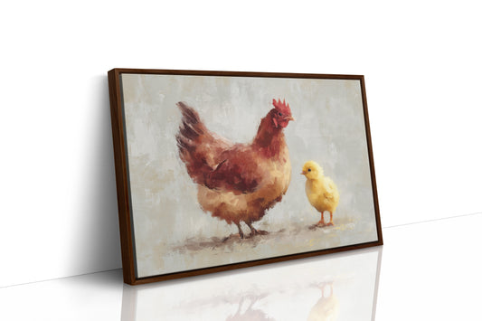 Mother Hen Shares Morning Wisdom