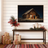 Starlit Manger Beckons Through Time