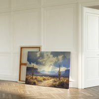 Desert Light Breaks Canyon Walls