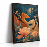 Ancient Scales Among Lotus Blooms