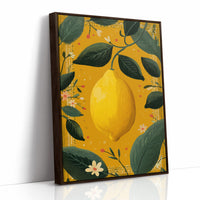 Golden Lemon Hangs In Honeyed Air