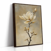 Magnolia Petals Dance In Morning Light