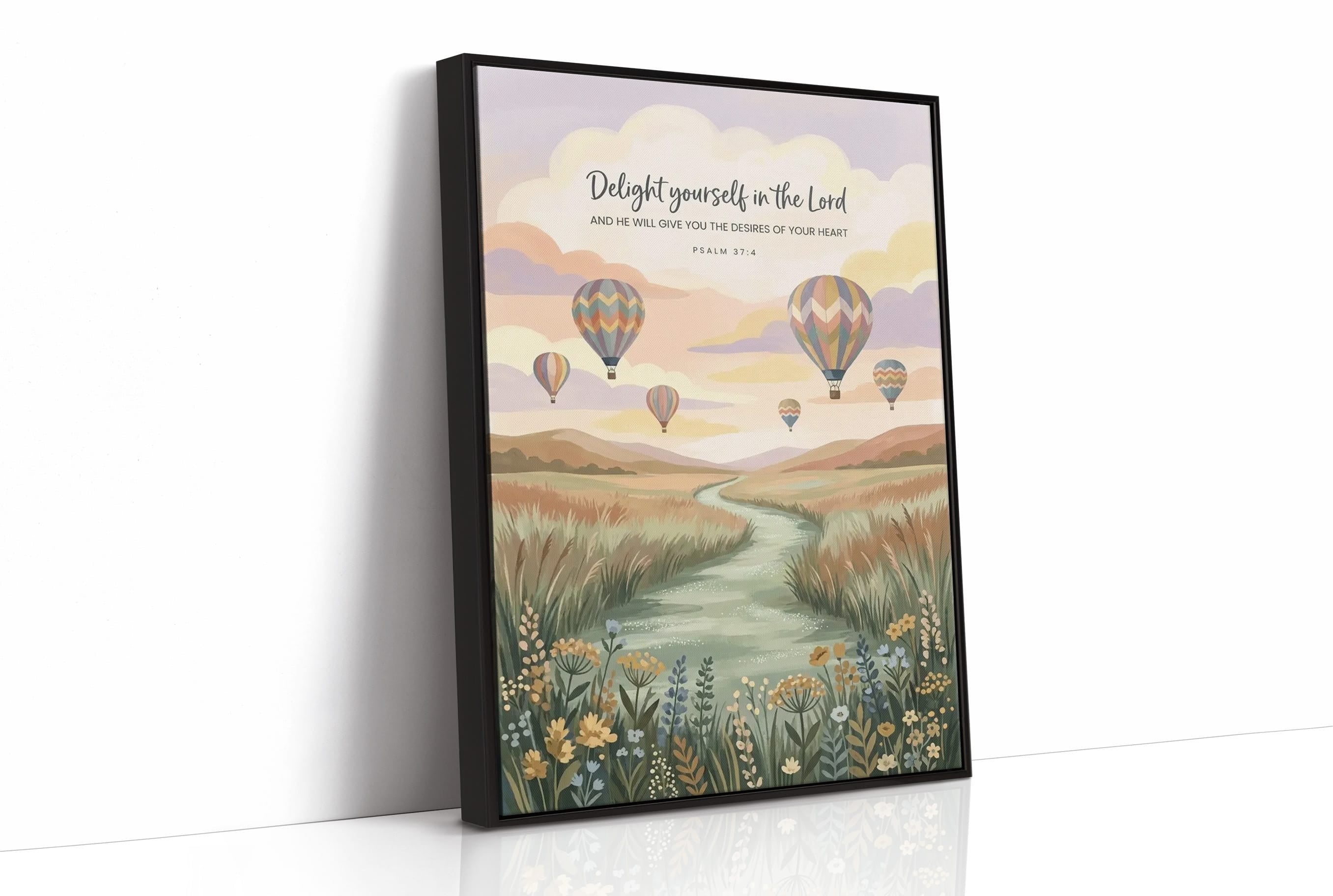 Delight Yourself in the Lord: Hot Air Balloon Meadow