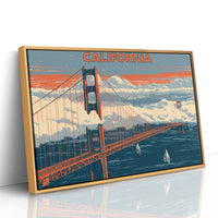 California Golden Gate Fog