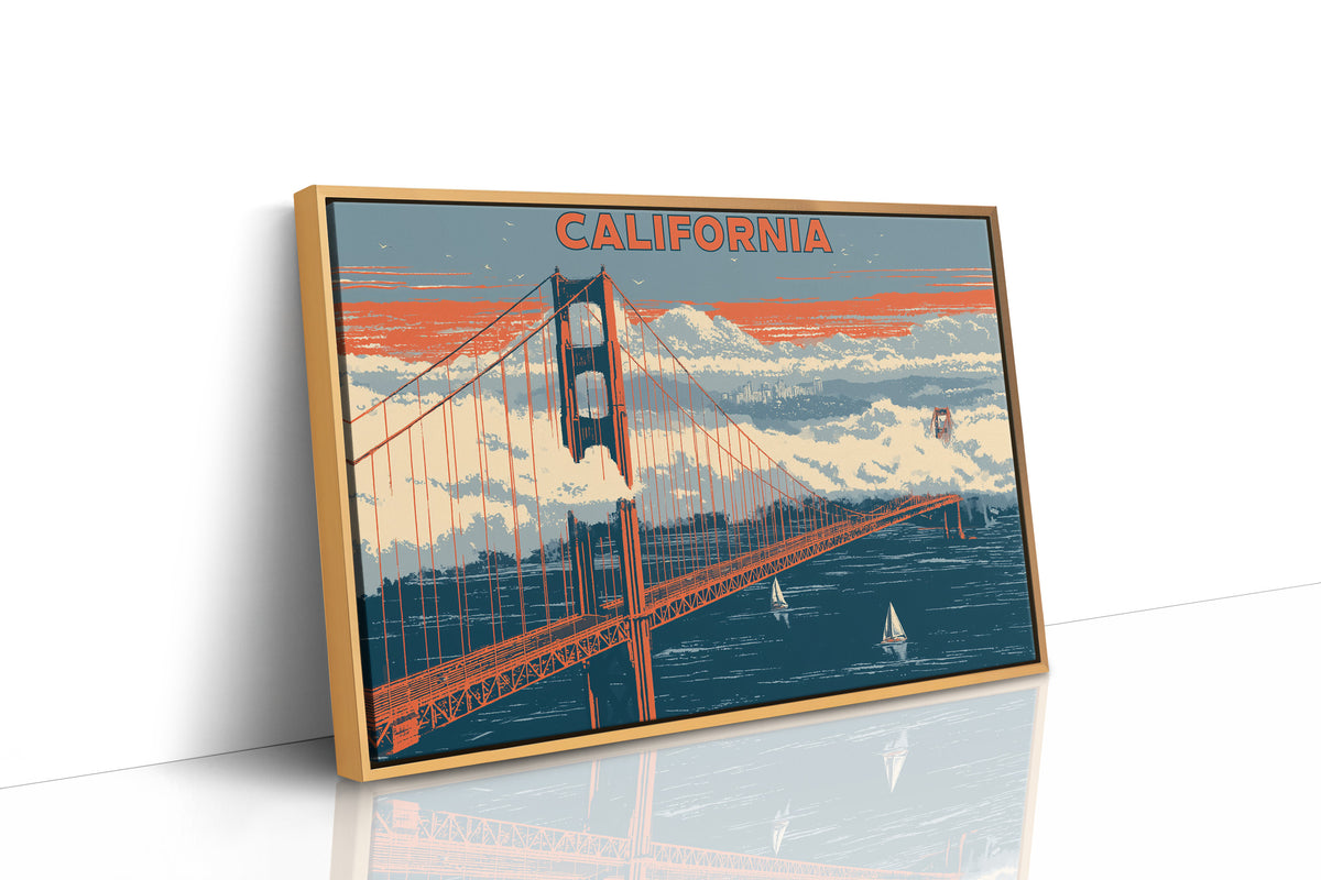 California Golden Gate Fog