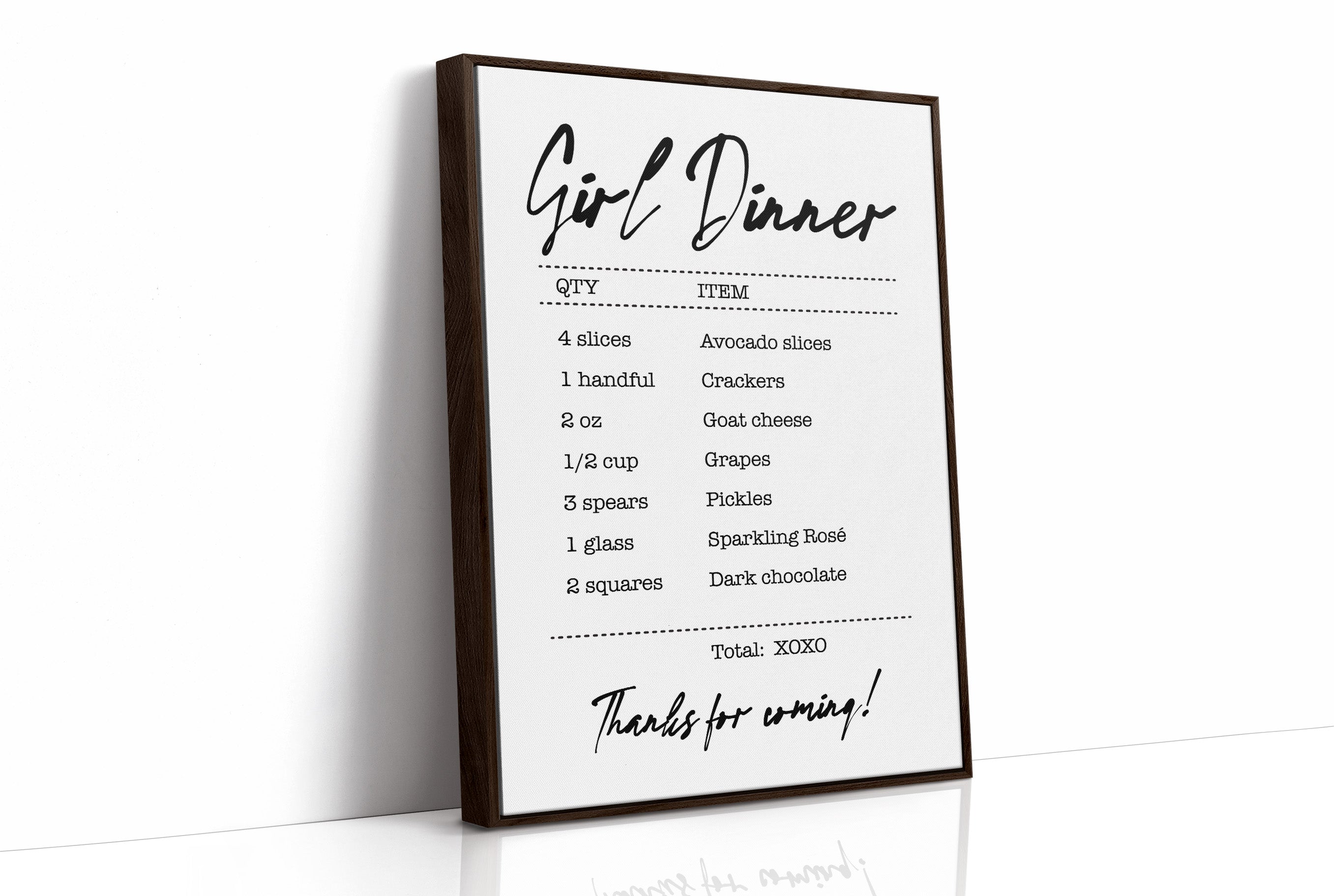 Dinner Without the Rules