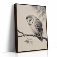 Twilight Perch In Gentle Gray