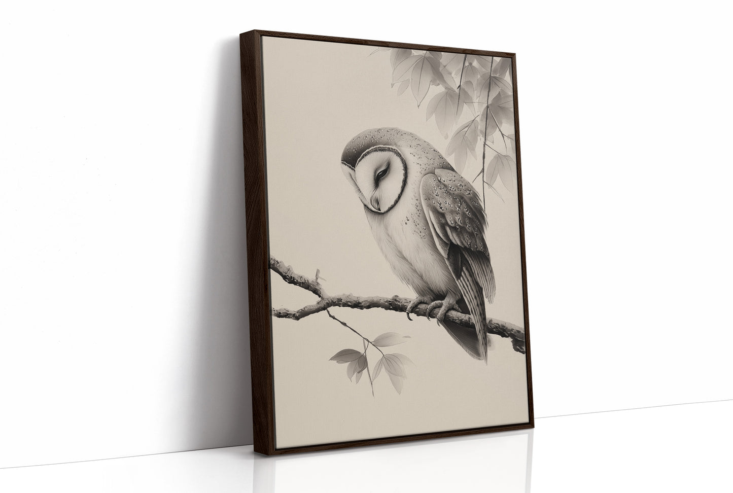 Twilight Perch In Gentle Gray