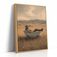 Resting Where The Prairie Ends