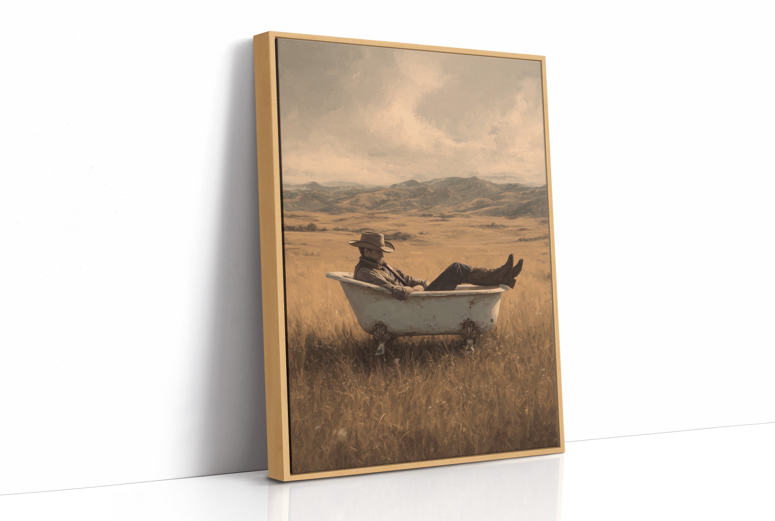 Resting Where The Prairie Ends