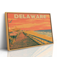 Delaware Boardwalk Sunset