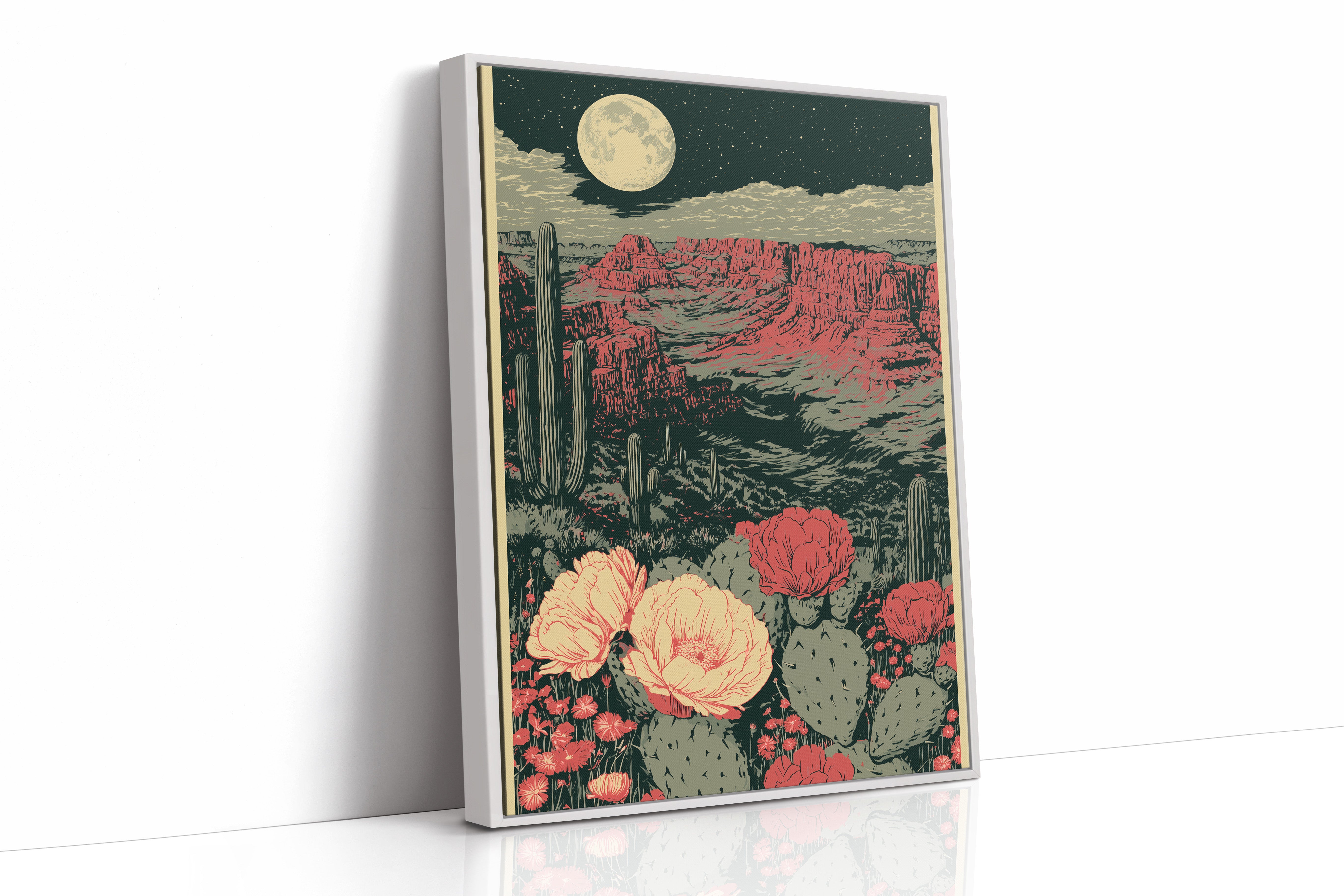 Desert Bloom at Midnight