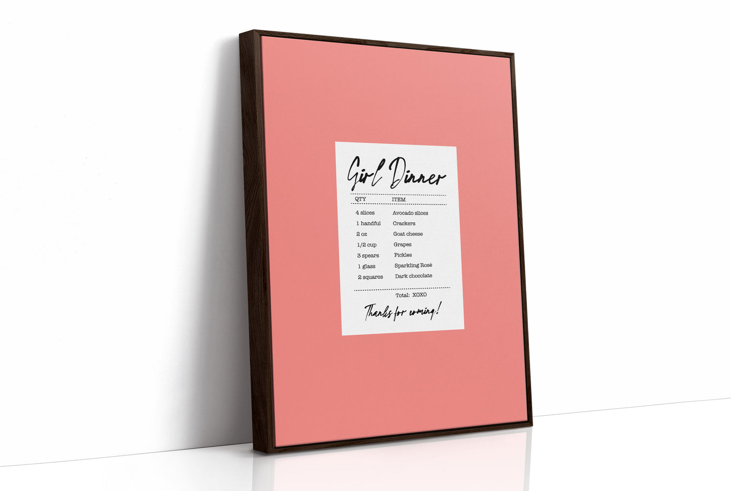 Dinner Without the Rules