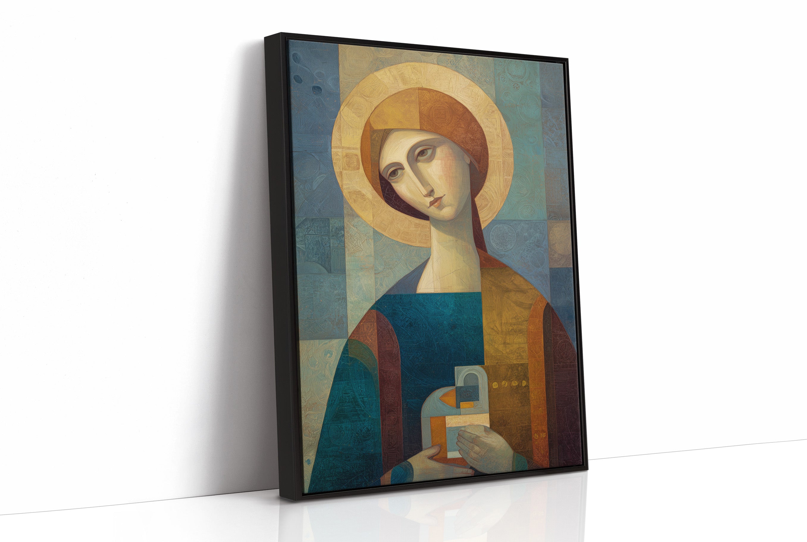 Sacred Geometry Meets Cubist Devotion