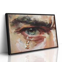 Teardrops Fall From Azure Gaze