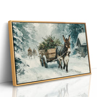 The Christmas Tree Cart
