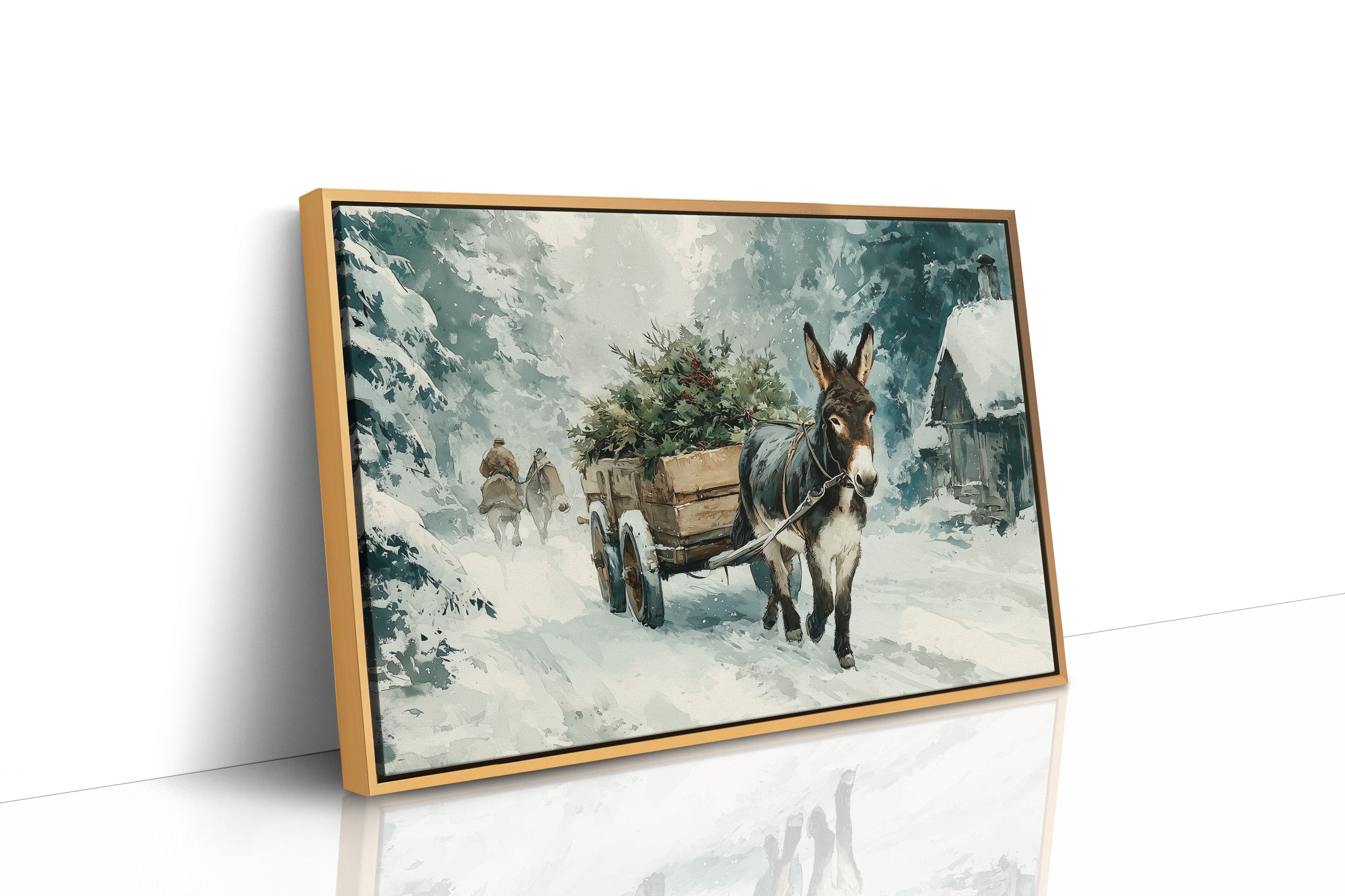 The Christmas Tree Cart