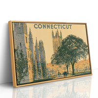 Connecticut Gothic Campus Walk