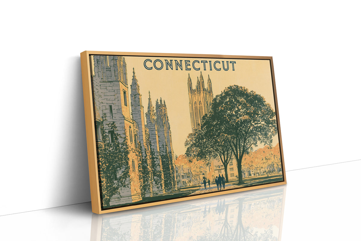 Connecticut Gothic Campus Walk