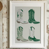 Sage Boots Dance Through Cactus Fields