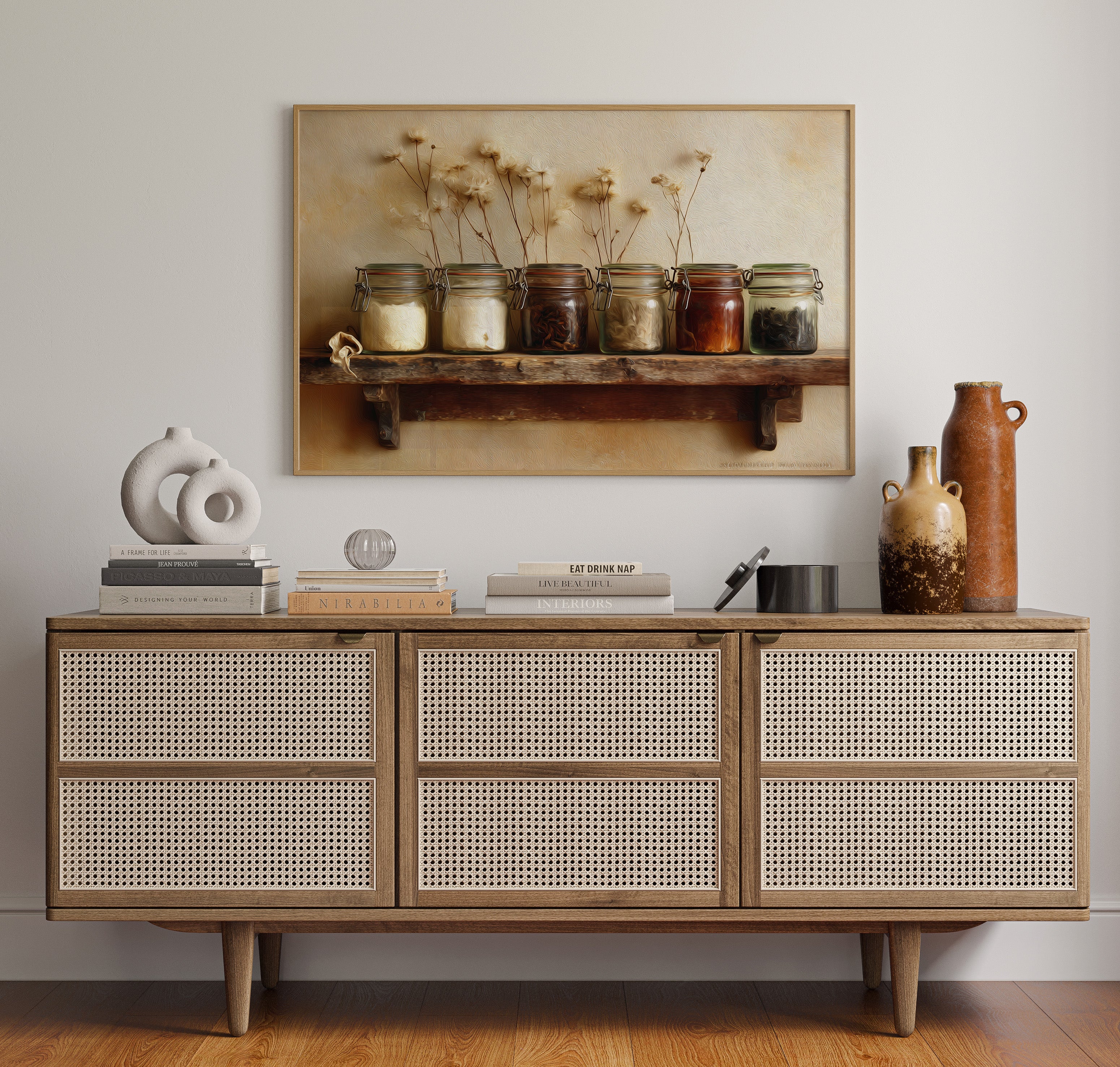 Treasures of the Rustic Shelf
