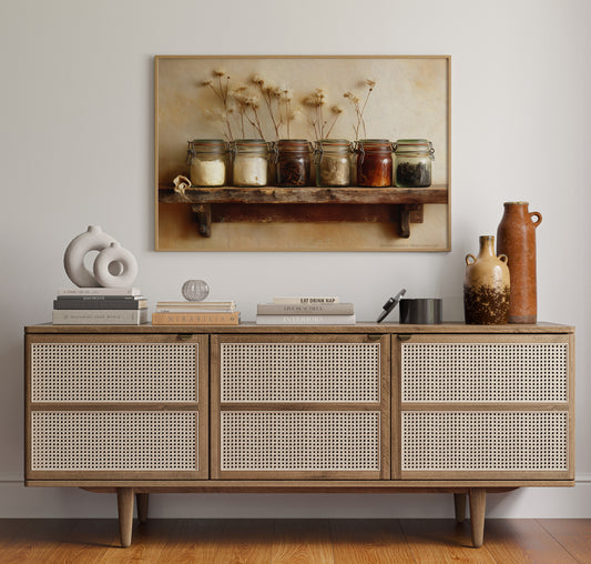 Treasures of the Rustic Shelf