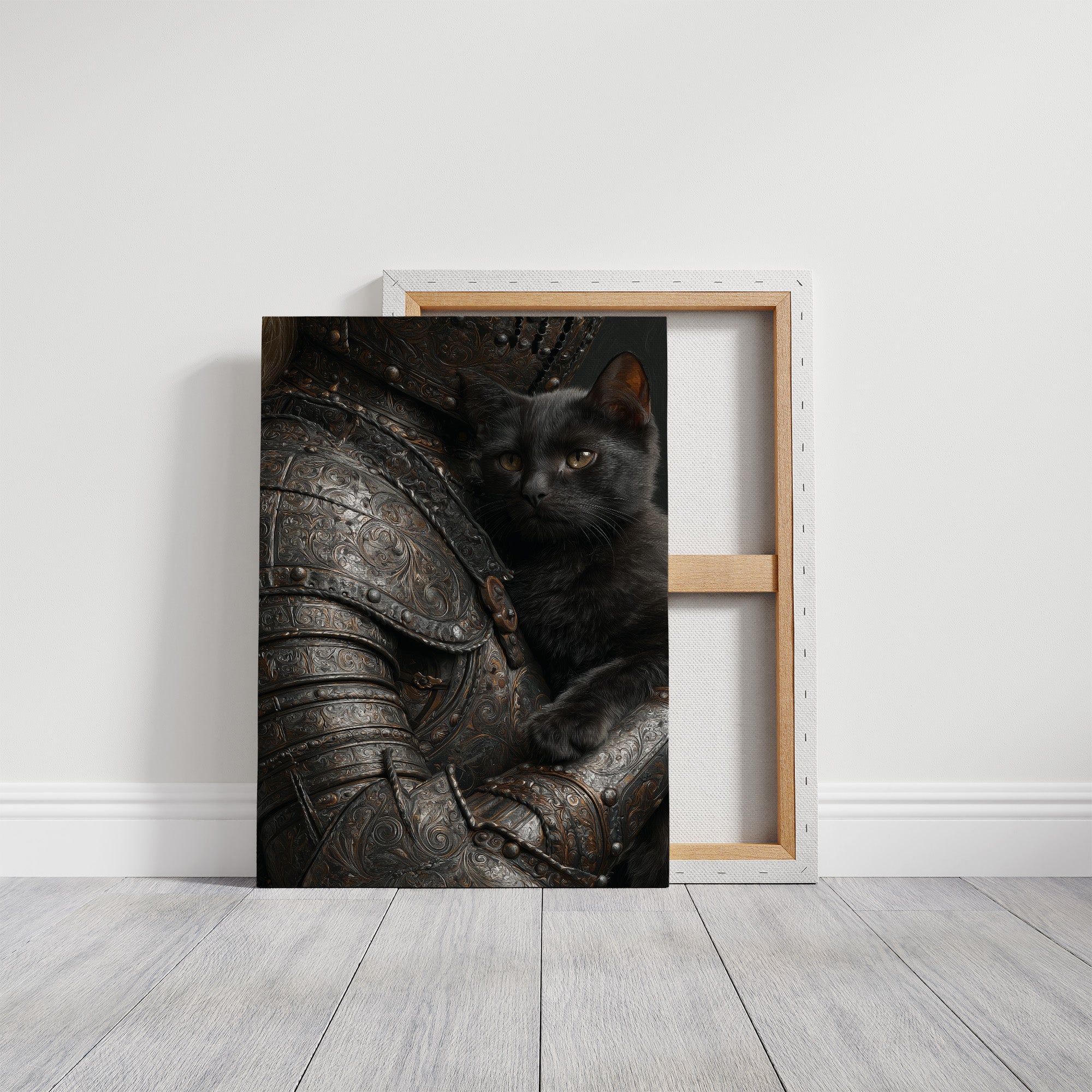 Noble Feline Of Ancient Armor