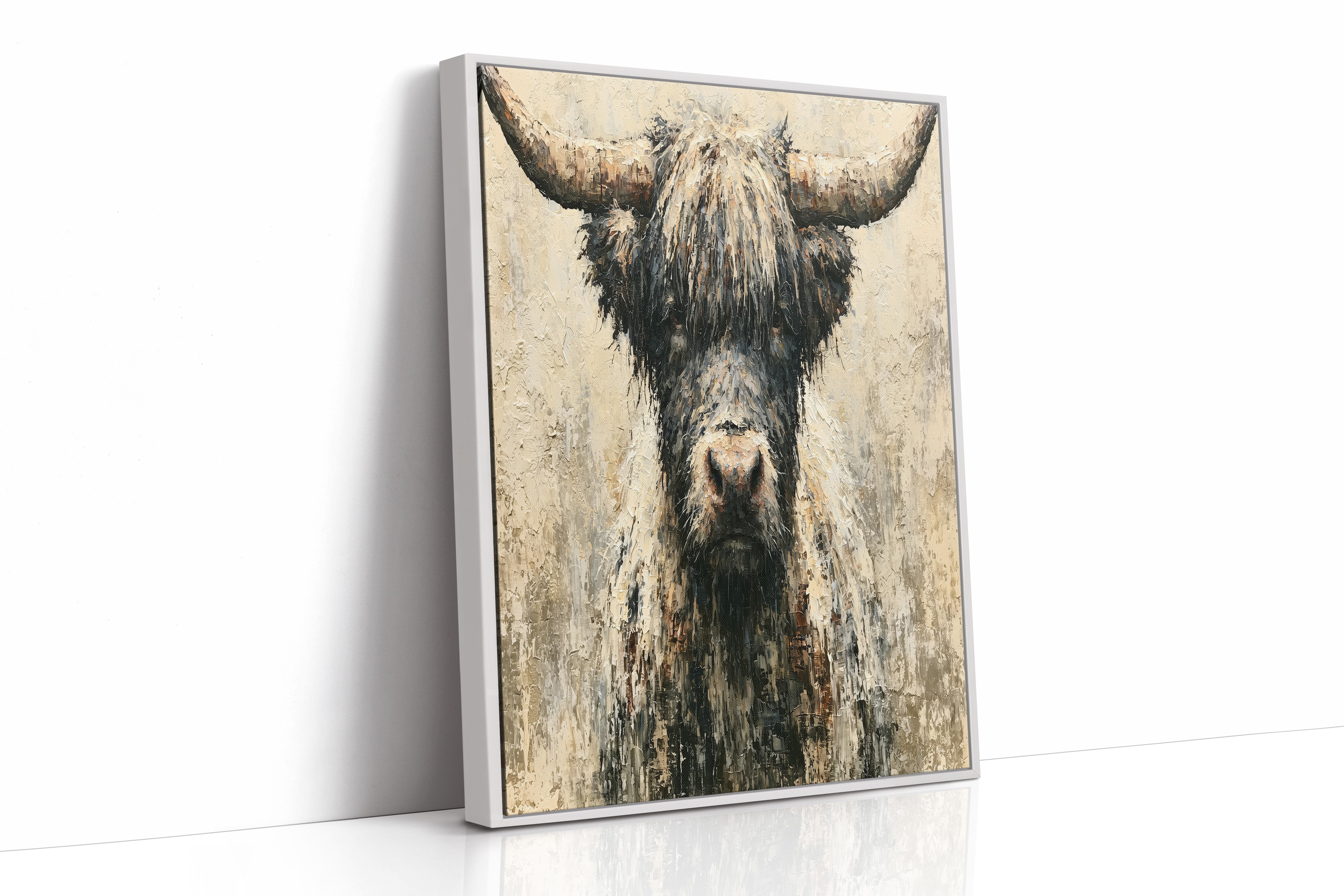 Highland Cow Up Close