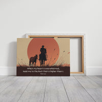 Faith Rides The Crimson Horizon