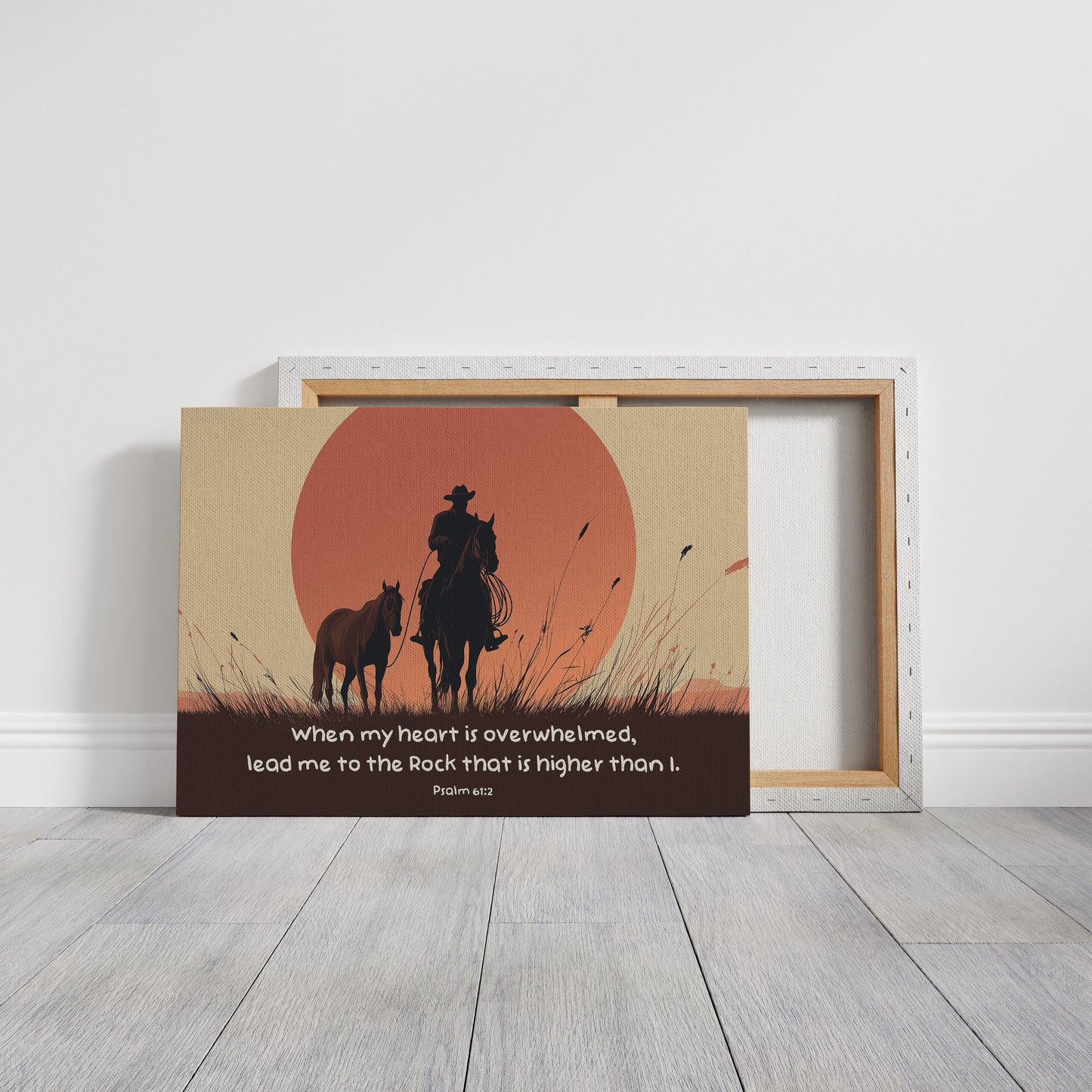 Faith Rides The Crimson Horizon