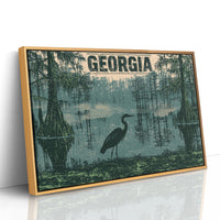 Georgia Cypress Swamp Heron