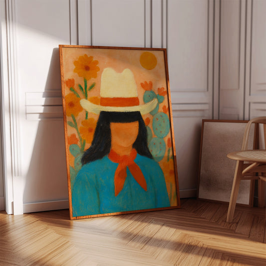 Cowgirl in Bloom