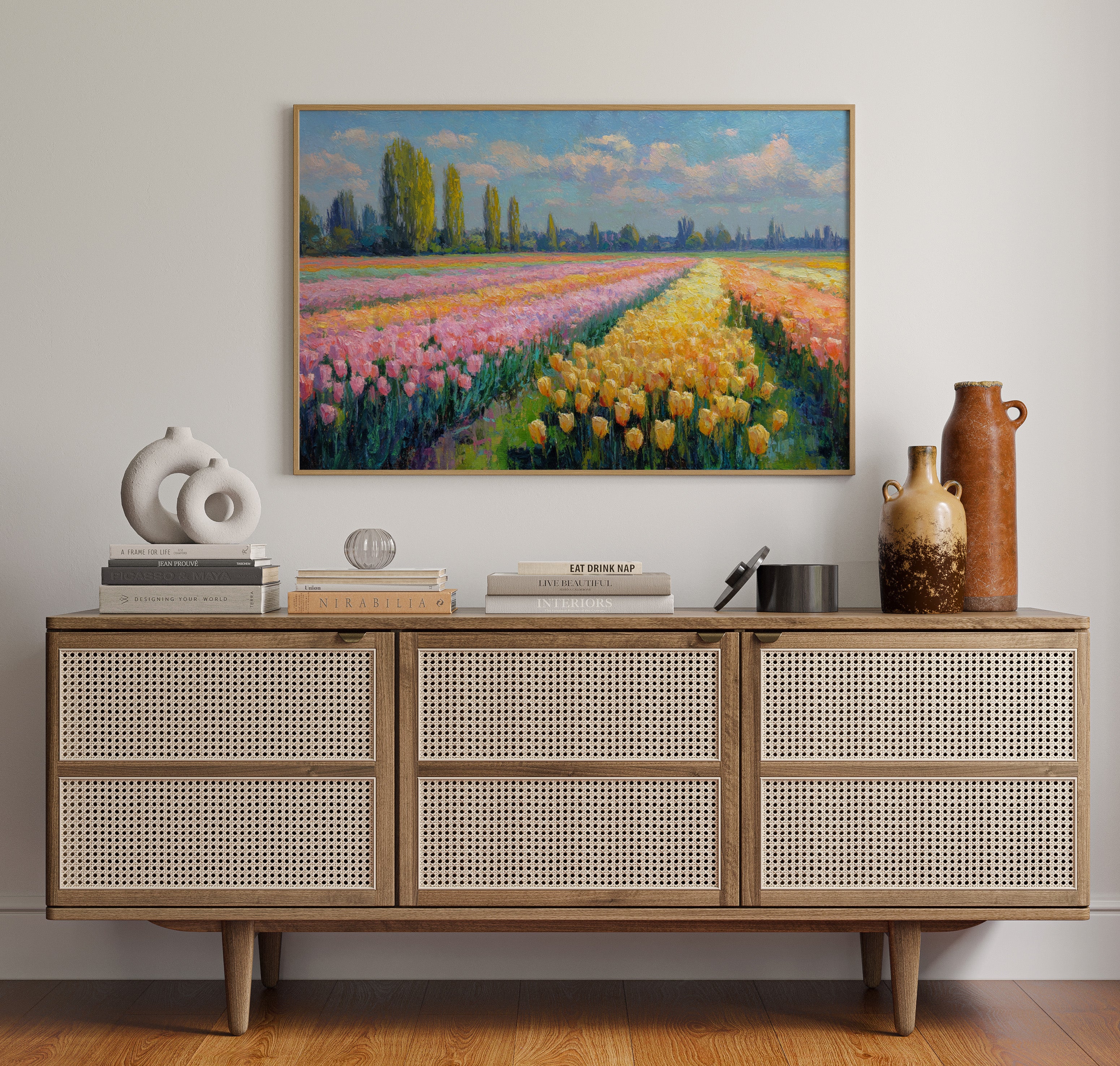 Fields of Colorful Conversations