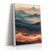 Dusk to Ember in Marquetry