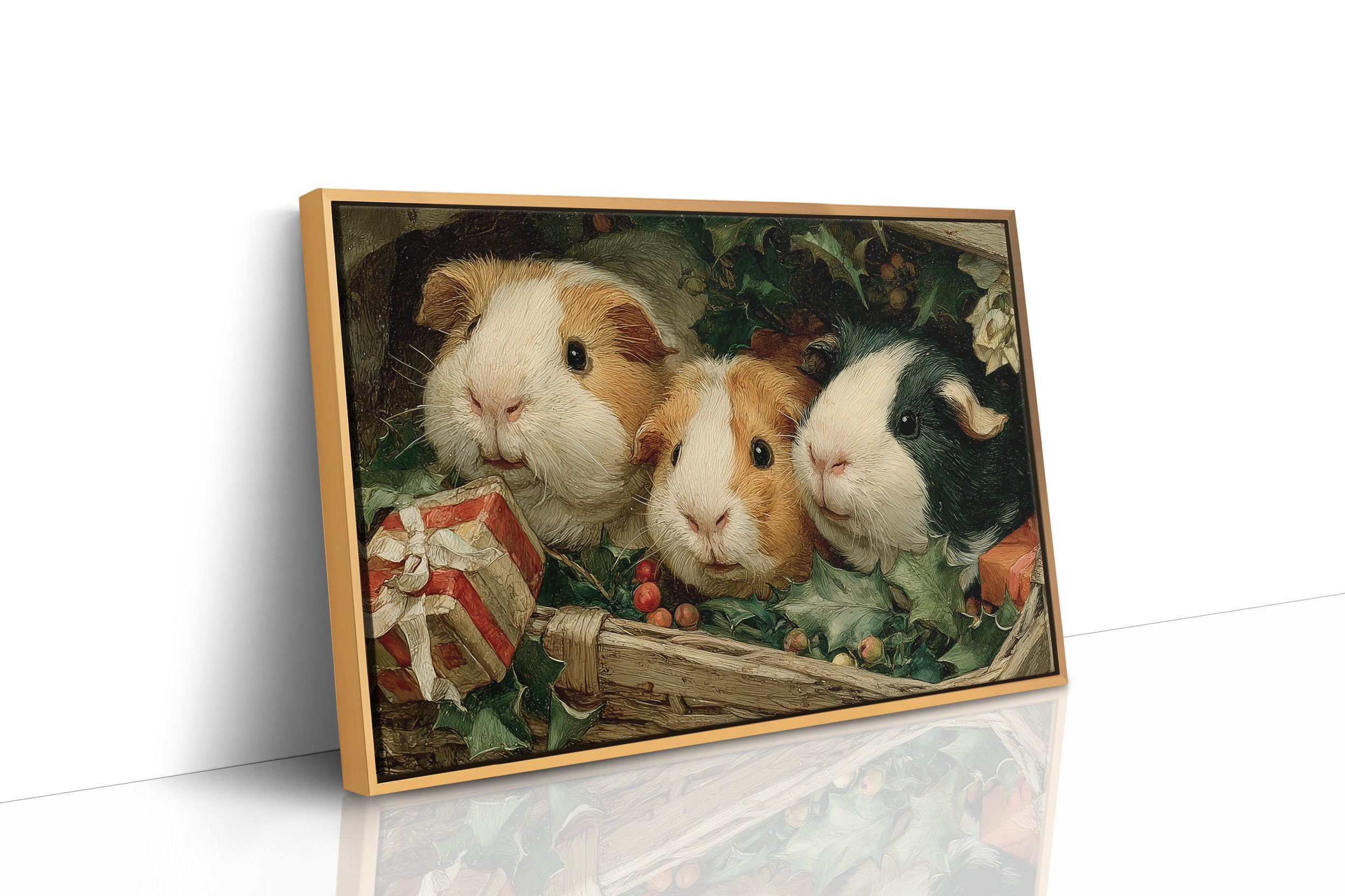 Three Little Christmas Piggies
