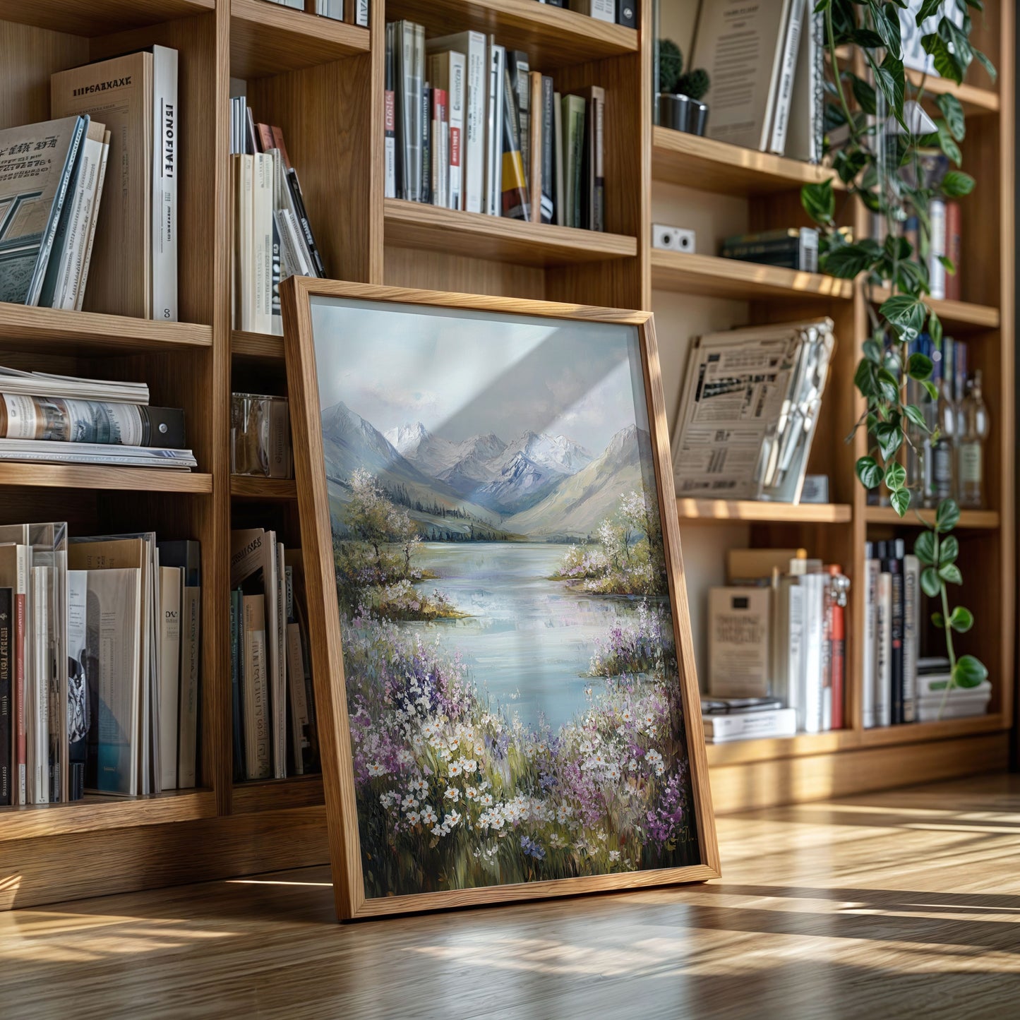 Where Mountains Meet Floral Shores