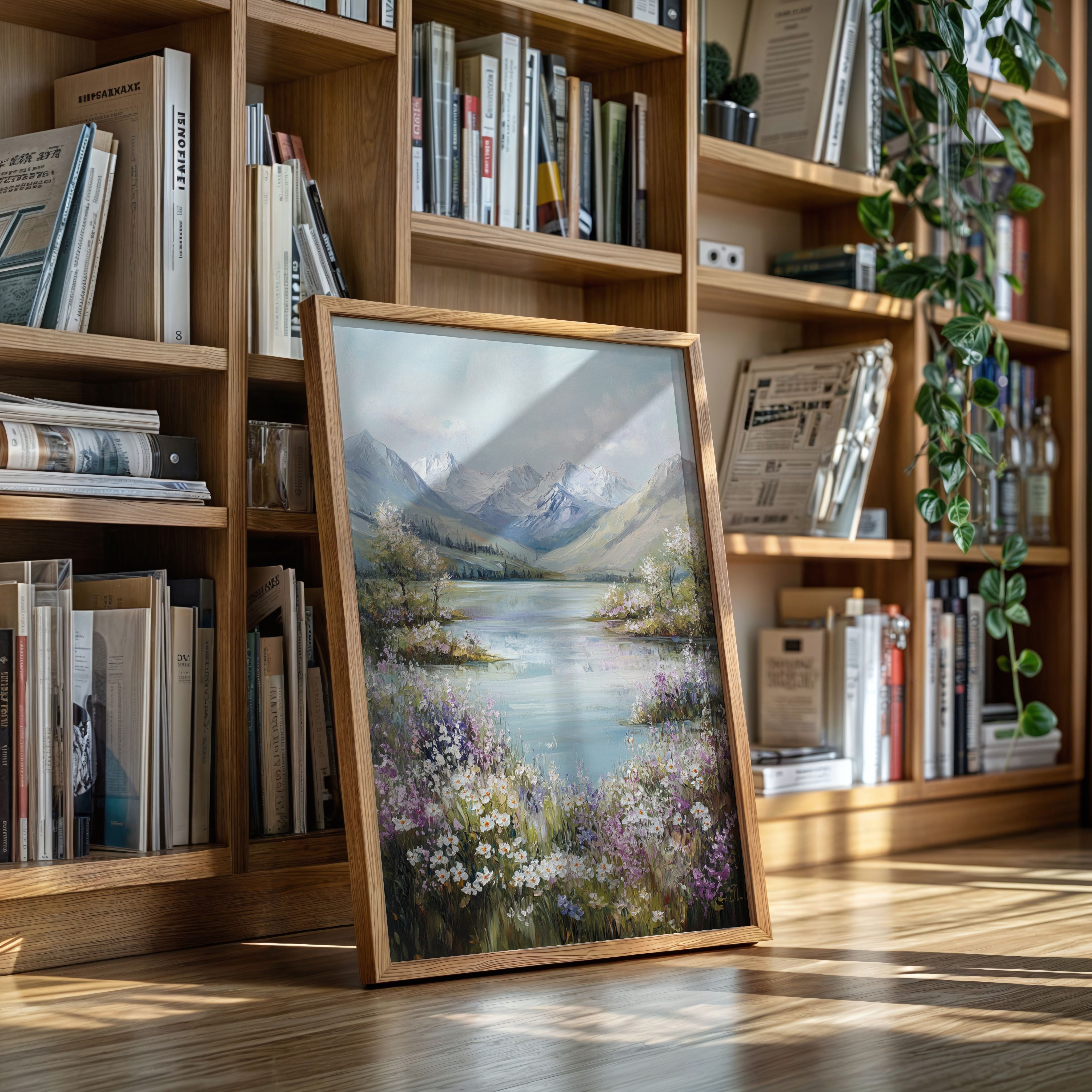 Where Mountains Meet Floral Shores