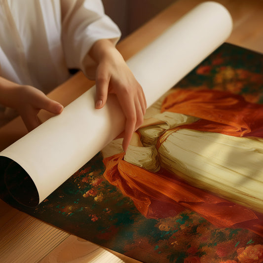 Sacred Roses Bloom In Winter